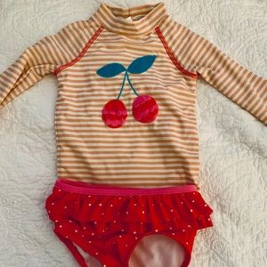 Mini boden girls swim suit